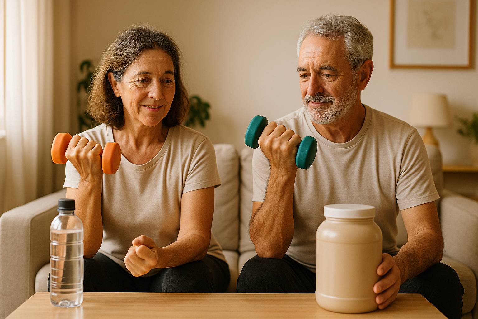 Beneficios reales de la creatina monohidratada para personas mayores de 50