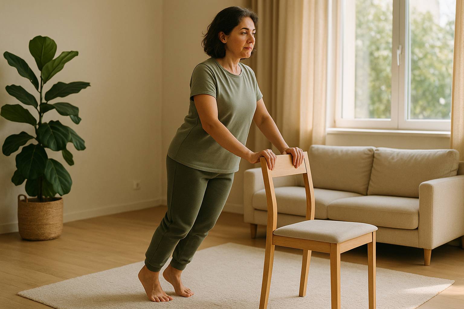 Ejercicios suaves para mejorar la circulación en piernas sin equipo