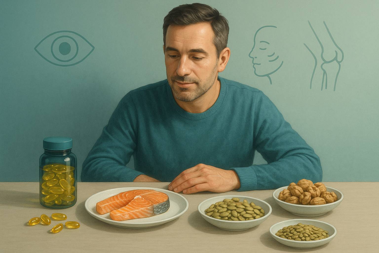 Señales de déficit de omega-3 en adultos que muchas veces se confunden